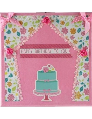 Vente De Tableau Happy Birthday Par Courandart Creation Et Vente De Tableaux Mixed Media Par Courandart